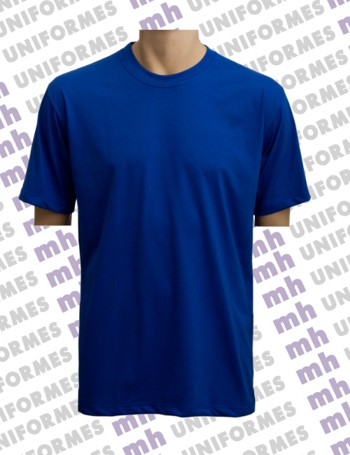 Camiseta Básica 1/2 Malha Royal