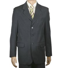 Paletó Masculino Em Oxford Preto