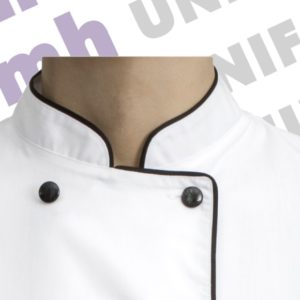 Dolman Branco Com Detalhes Pretos